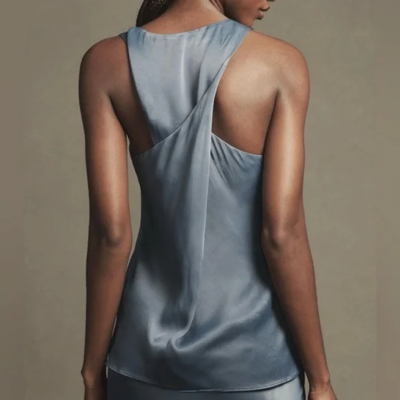 Anthropologie slinky racerback tank top - Picture 2 of 10